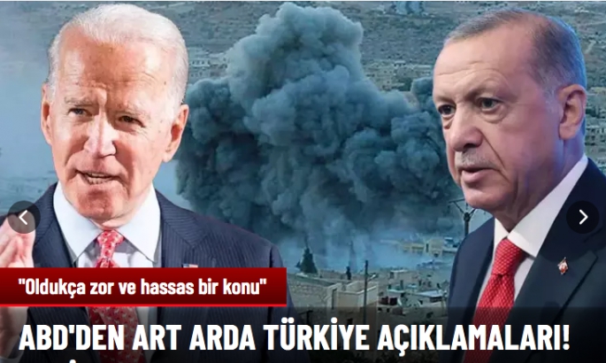 ABD: Oldukça zor bir konu