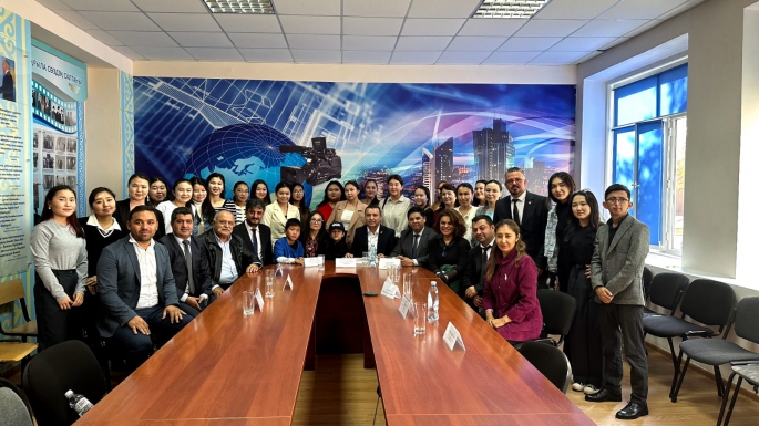 AGC heyeti, Astana'da ziyaretlerde bulundu