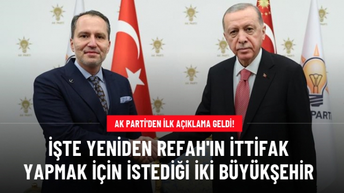 AK Parti cephesinden yanıt geldi