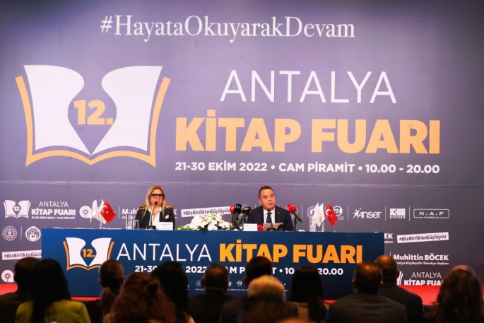 Antalya’da kitap şöleni başlıyor