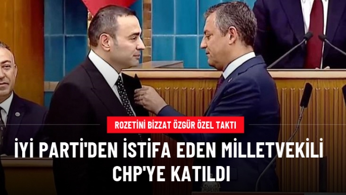 Aykut Kaya, CHP'ye katıldı