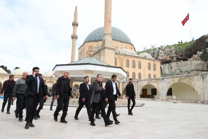 Başkan Böcek sel bölgesi Urfa’da