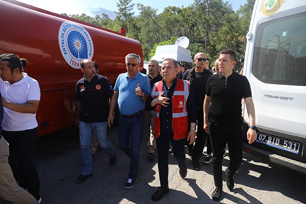 Başkan Böcek “Yine ciğerimiz yanıyor”