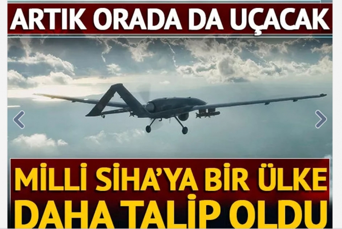 Bayraktar TB2 SİHA'dan büyük başarı!