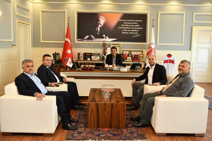 BEKİR KIVRIM  BAŞKAN GENÇ’İ ZİYARET ETTİ