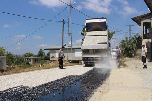 Belenobası-Gebece grup yolu asfaltındı