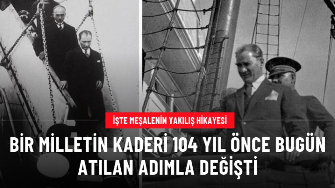 Bir milletin kaderini değiştiren adım! 