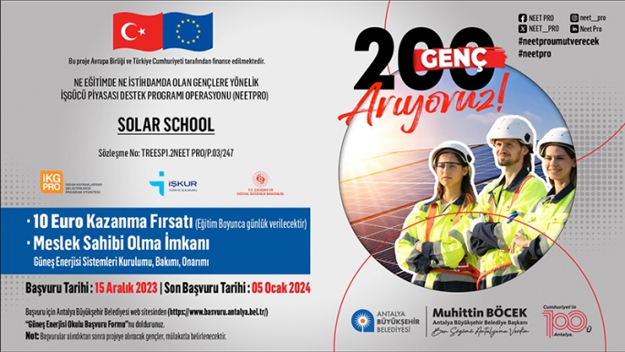 Büyükşehir Belediyesi’nden istihdama katkı