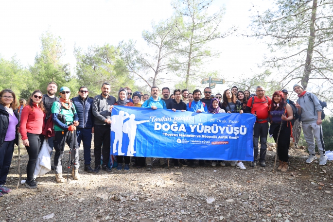  Büyükşehir’den tarihin izinde doğa yürüyüşü