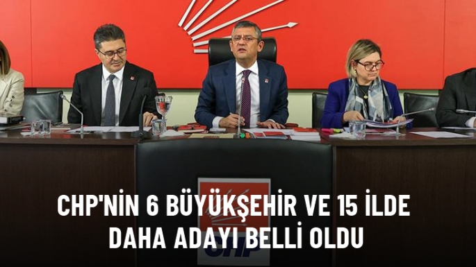 CHP'de Adaylar Açıklandı. Şok Yaşandı...