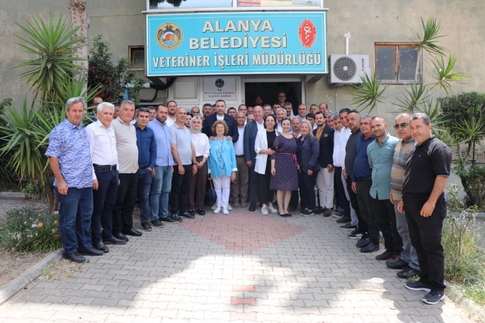 CHP heyeti muhtarlarla buluştu 