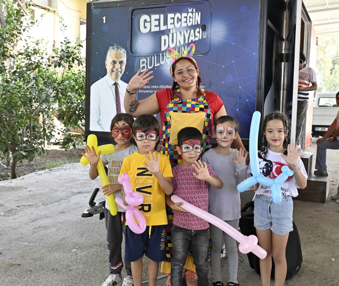 Çocuklar geleceğin dünyasıyla buluşuyor
