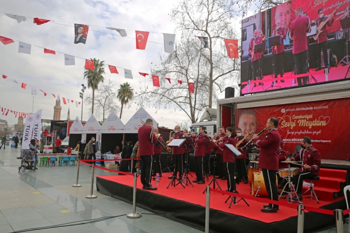 Cumhuriyet Sevgi Meydanı Etkinliği