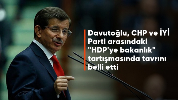 Davutoğlu Tarafını Belli Etti