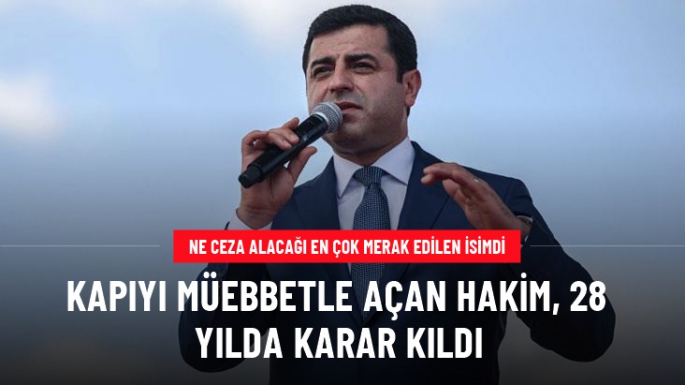 Demirtaş'ın Cezası Belli Oldu