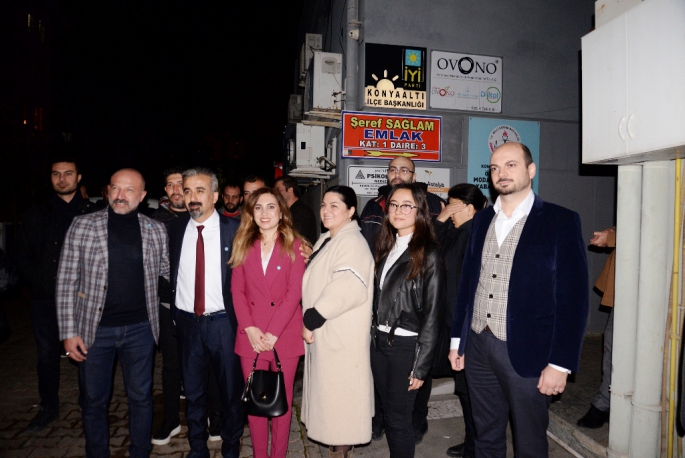 Durmuş Kaplan, İyi Milletvekili Adaylığını Konyaaltı’nda açıkladı