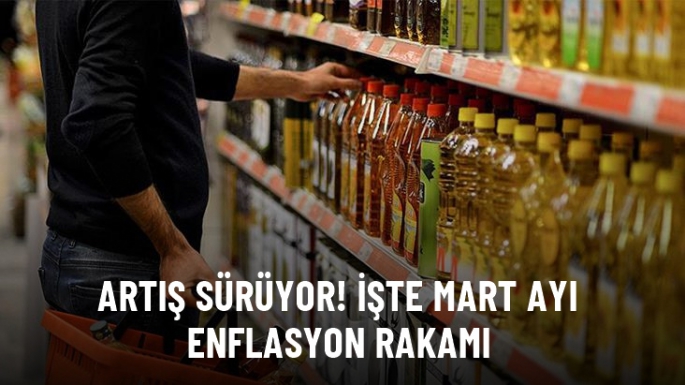 Enflasyonun artışı sürüyor