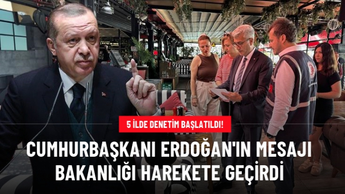 Erdoğan'dan Antalya talimatı