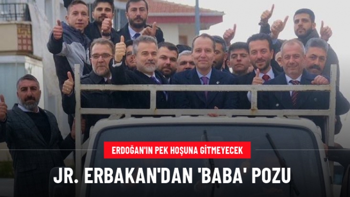 Fatih Erbakan, kamyon kasası pozunu verdi