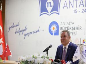 11. Antalya Kitap Fuarı Başlıyor