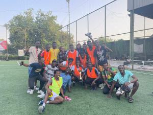 Akdenizli Afrikalılar Turnuvada Ter Döktü