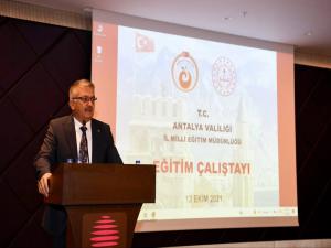 AntalyaDa Eğitim Kalitesini Daha Yükseğe Çıkartacağız