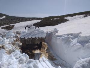  Antalyada Yayla Yollarında Kar Temizliği