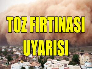 Antalya İçin Toz Fırtınası Uyarısı