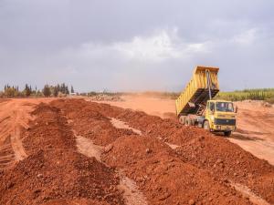 Antalya Orman Çiftliğinde Ekim Mesaisi