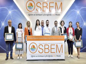 Antalya OSBden Türkiyeye Örnek Eğitim-İstihdam Projesi