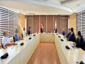Antalya OSB, Halkbank Başkanını Misafir Etti