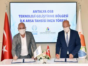 Antalya OSB Teknopark, İlk Firma Kabulünü Gerçekleştirdi