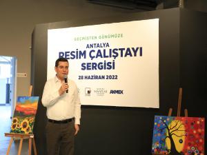 Antalya Resim Çalıştayı Sergisi Kapıları Açtı