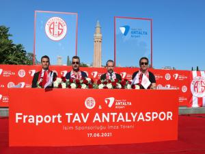 Antalyaspor A.Ş. - Fraport TAV İşbirliği 1+1 Yıl Daha Uzadı
