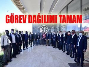 Antalyaspor'da Görev Dağılımı Tamam
