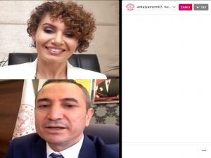 Başkan Çetin, Sosyal Medyada Gençlerle Buluştu