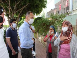 Başkan Kurnaz'a Vatandaş ve Esnaftan Yoğun İlgi