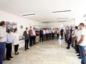 Başkan Yücel Personelle Bayramlaştı