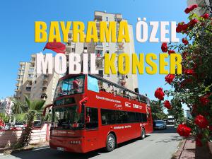 Bayrama özel mobil konserler