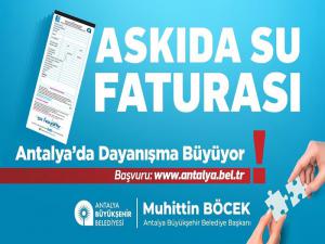 Büyükşehirden Askıda Fatura Uygulaması 