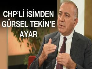 CHP Sözcüsü Öztrak'tan Gürsel Tekin'e ayar! 