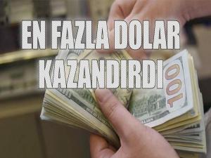 En fazla dolar kazandırdı