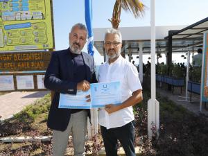 Evrenseki ve Boğaz Otel  Plajlarına Mavi Bayrak Ödülü
