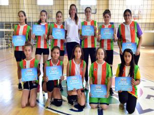 Kepezli Çocuklar Voleybolu Çok Sevdi