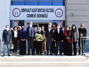 Konyaaltı Cemevinde kültür mozaiği 