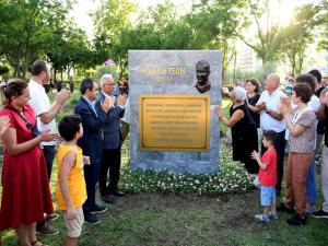 Korkmaz Tedik Barış Parkı açıldı