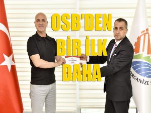 OSBden bir ilk daha