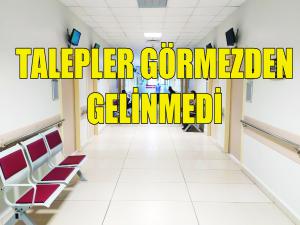 Talepler görmezden gelinmedi