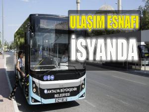 Toplu Ulaşım Esnafı İsyanda