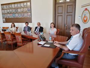 YÖRSİADdan Antalya Valisi Ersin Yazıcı'ya Ziyaret